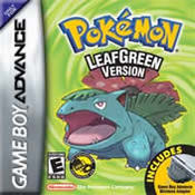 Pokemon: LeafGreen GBA