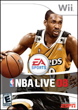 NBA Live 08 Wii